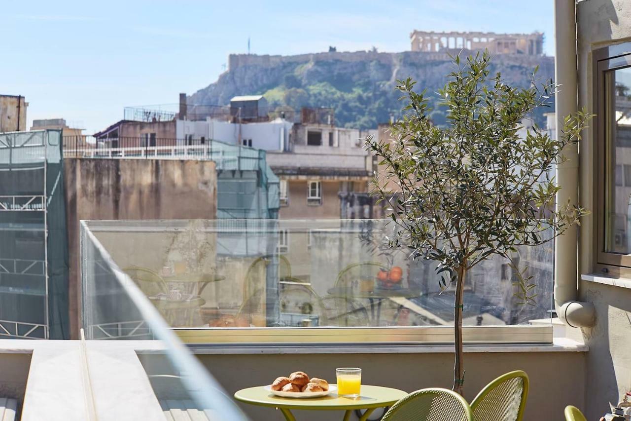 Old Athens Style 1Bdr With Acropolis View Rooftop! Экстерьер фото